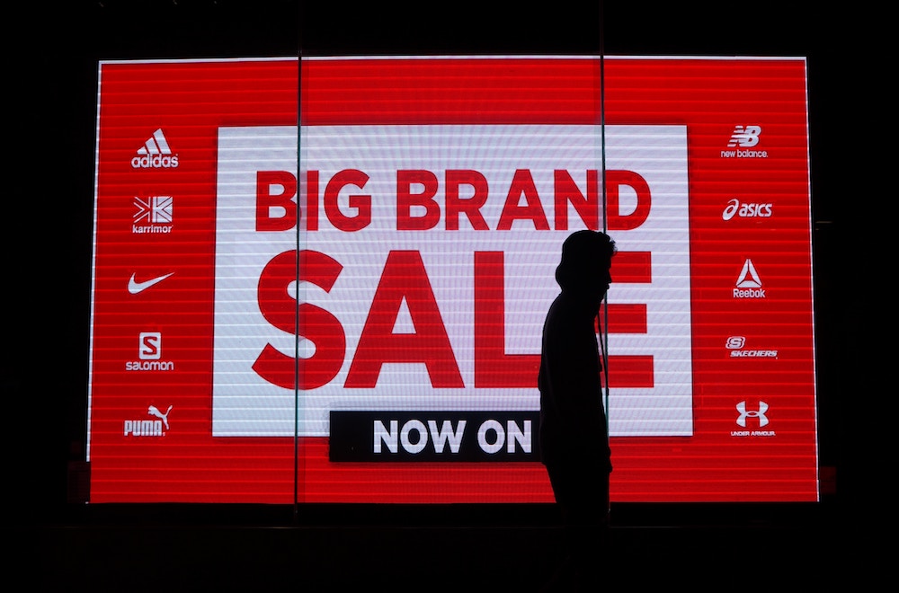 Sale sign
